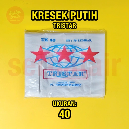 Image of Kantong Kresek 40x62CM Tristar 50 Lembar