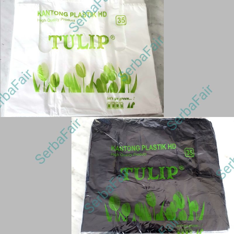 Kantong Kresek 35 Tulip Plastik Kresek 35