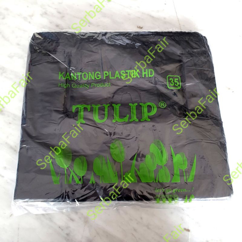Kantong Kresek 35 Tulip Plastik Kresek 35
