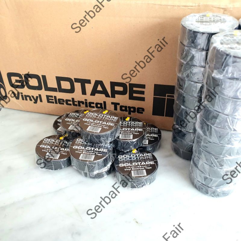 Solasi Listrik Goldtape 5/8 inch PVC Goldtape MURAH EKONOMIS