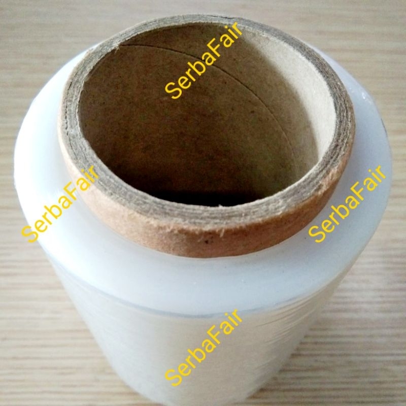 Stretch film bening 10cm x 200M plastik wrap plastic wrapping MURAH