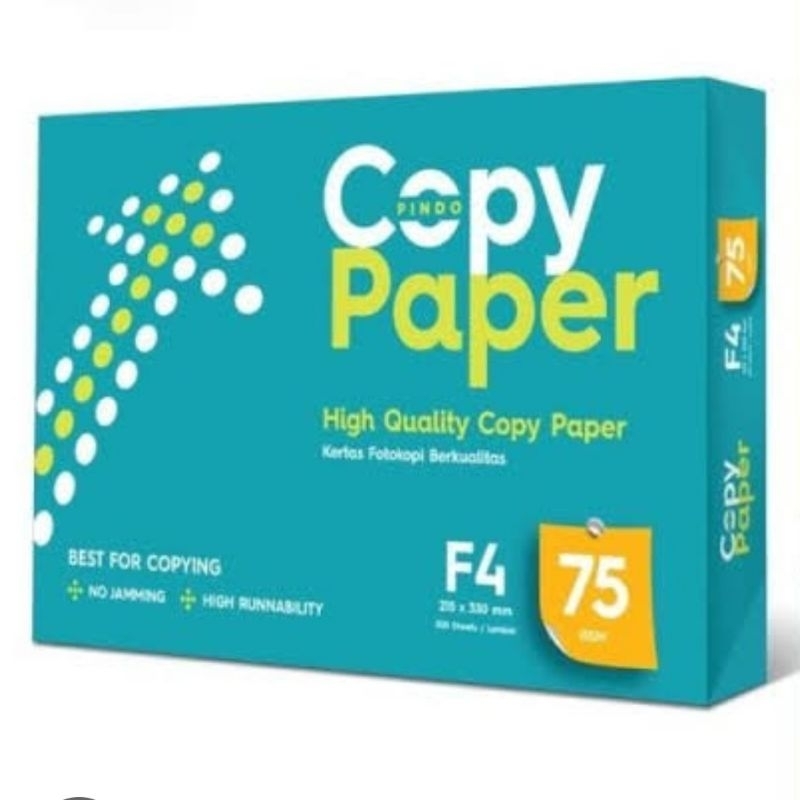 Kertas F4 75GSM Copy Paper