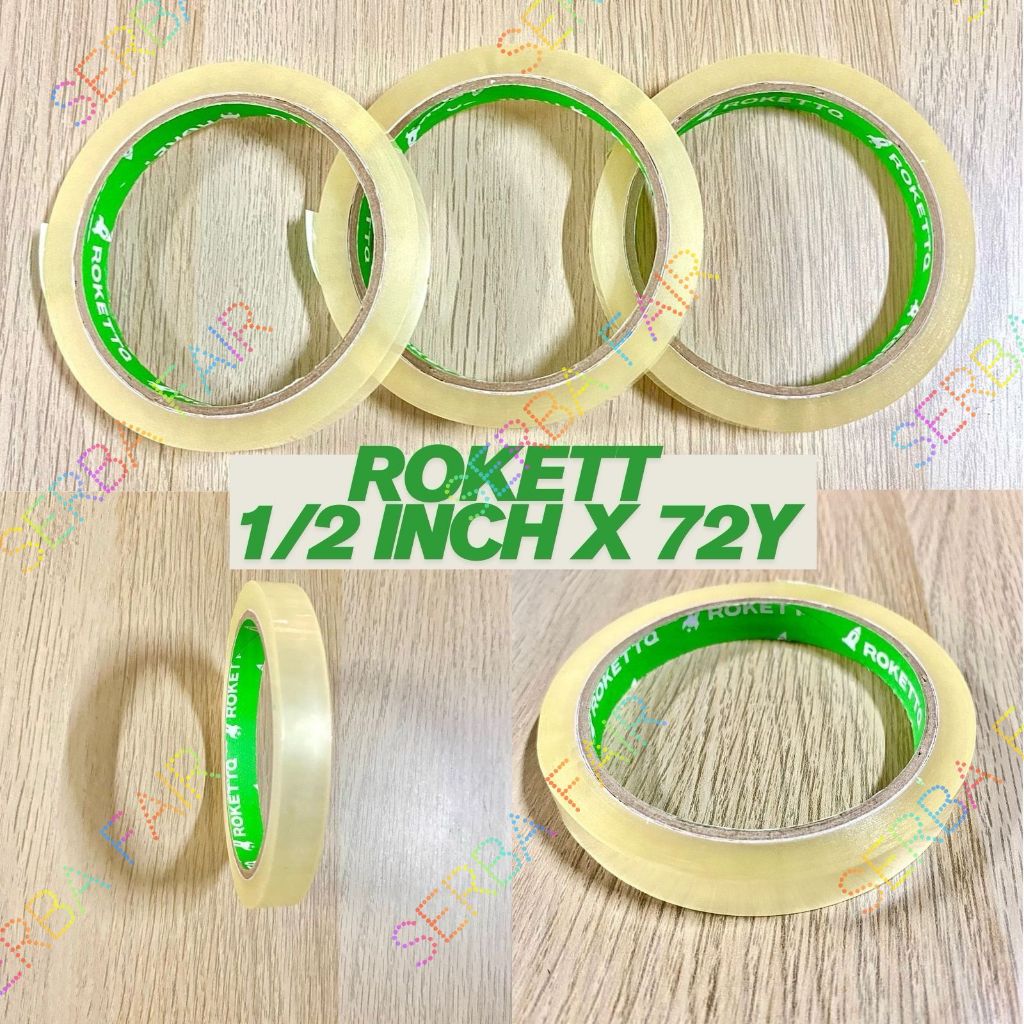 Isolasi Rokett Green Core 1/2 inch (12mm) 72 Yards Eco / Solasi TERMURAH