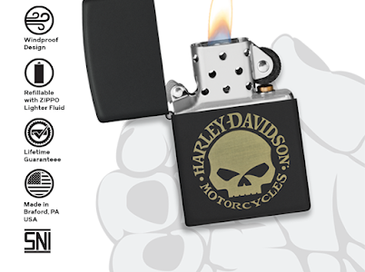 47102 - ZIPPO Harley-Davidson® Skull