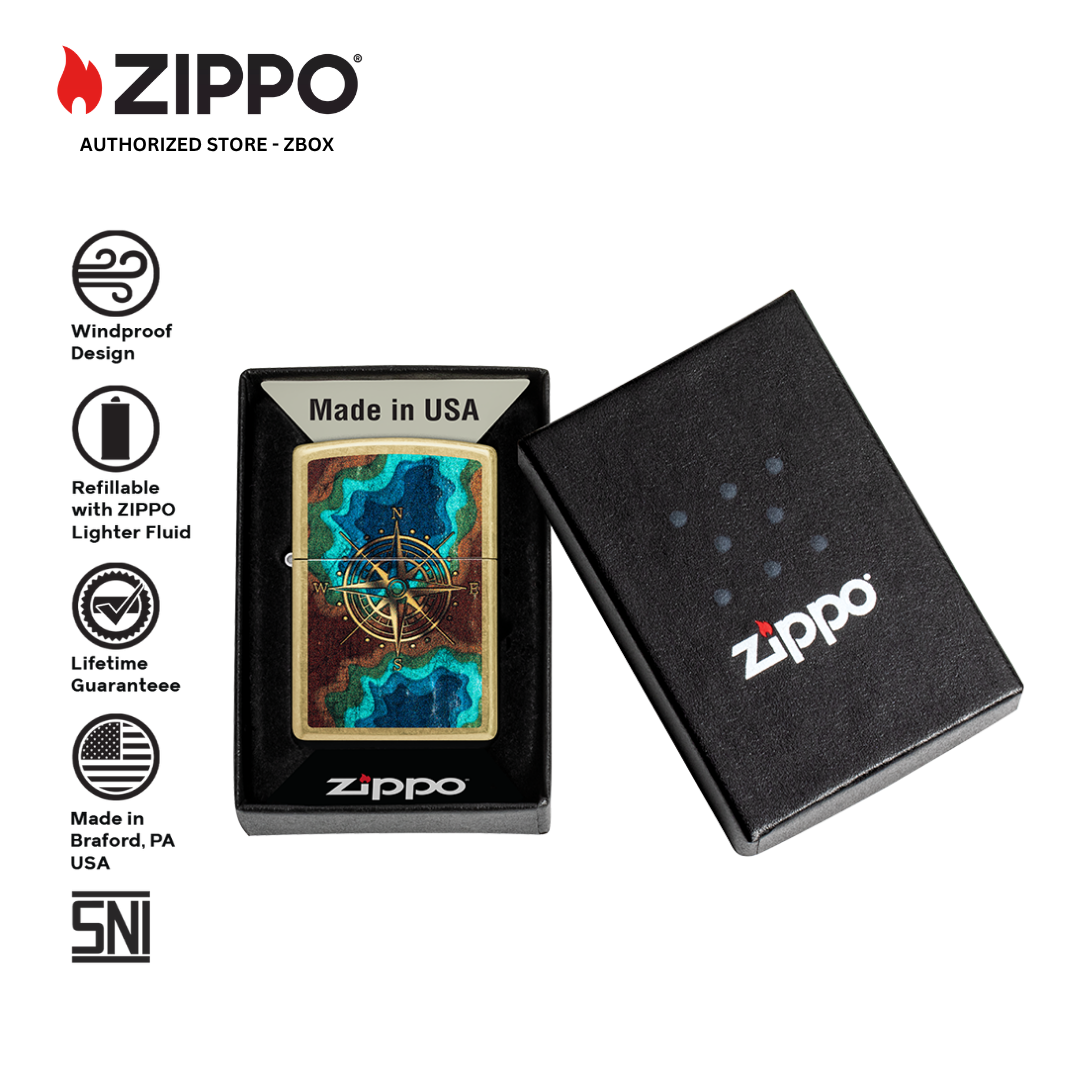 47190 – ZIPPO Topo Compass — Street Brass