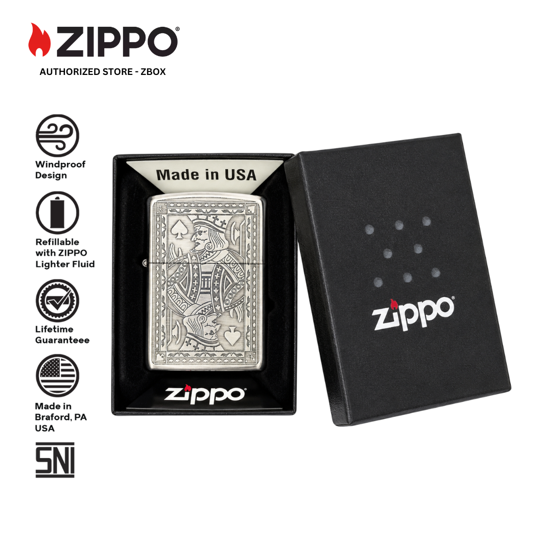 ZA-3-151a - ZIPPO Trump Card King