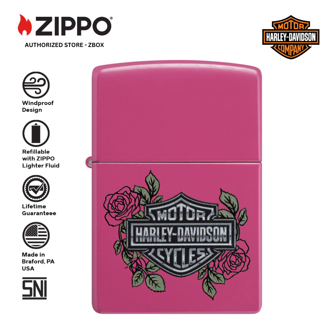46679 - ZIPPO Harley-Davidson® Roses Design