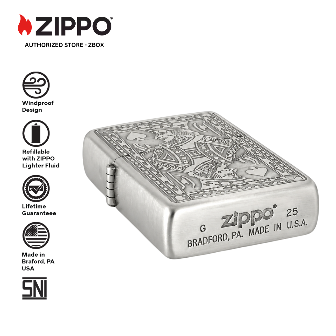 ZA-3-151a - ZIPPO Trump Card King