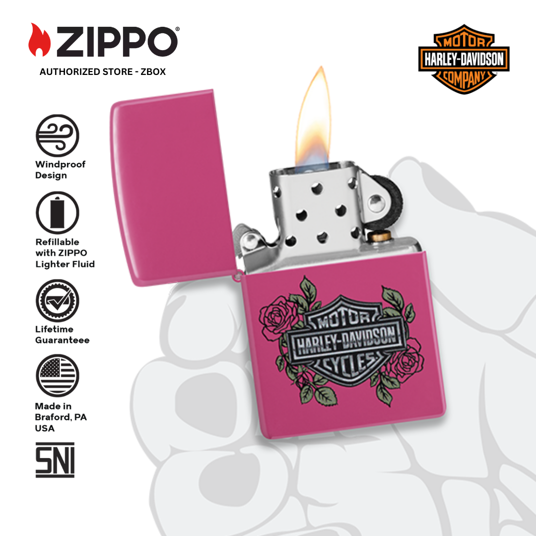 46679 - ZIPPO Harley-Davidson® Roses Design