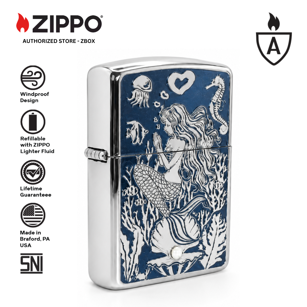ZA-4-55a – ZIPPO Armor Mermaid