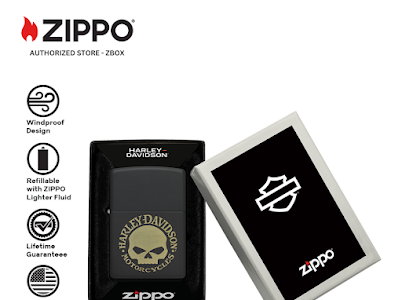47102 - ZIPPO Harley-Davidson® Skull