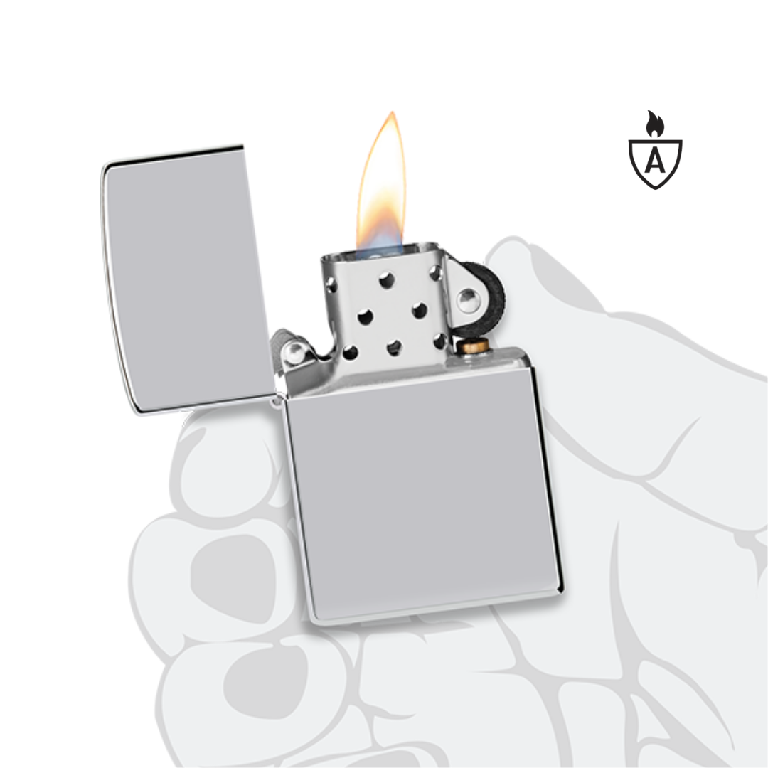 167 - ZIPPO® Armor® High Polish Chrome