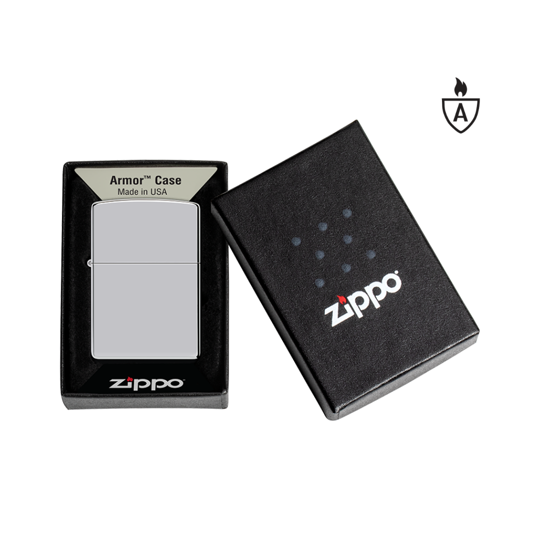 167 - ZIPPO® Armor® High Polish Chrome