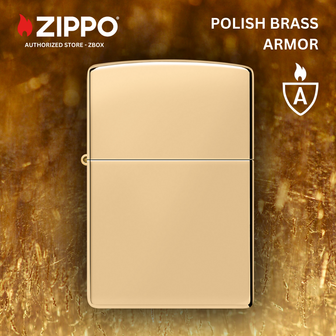 169 - ZIPPO® Armor® High Polish Brass