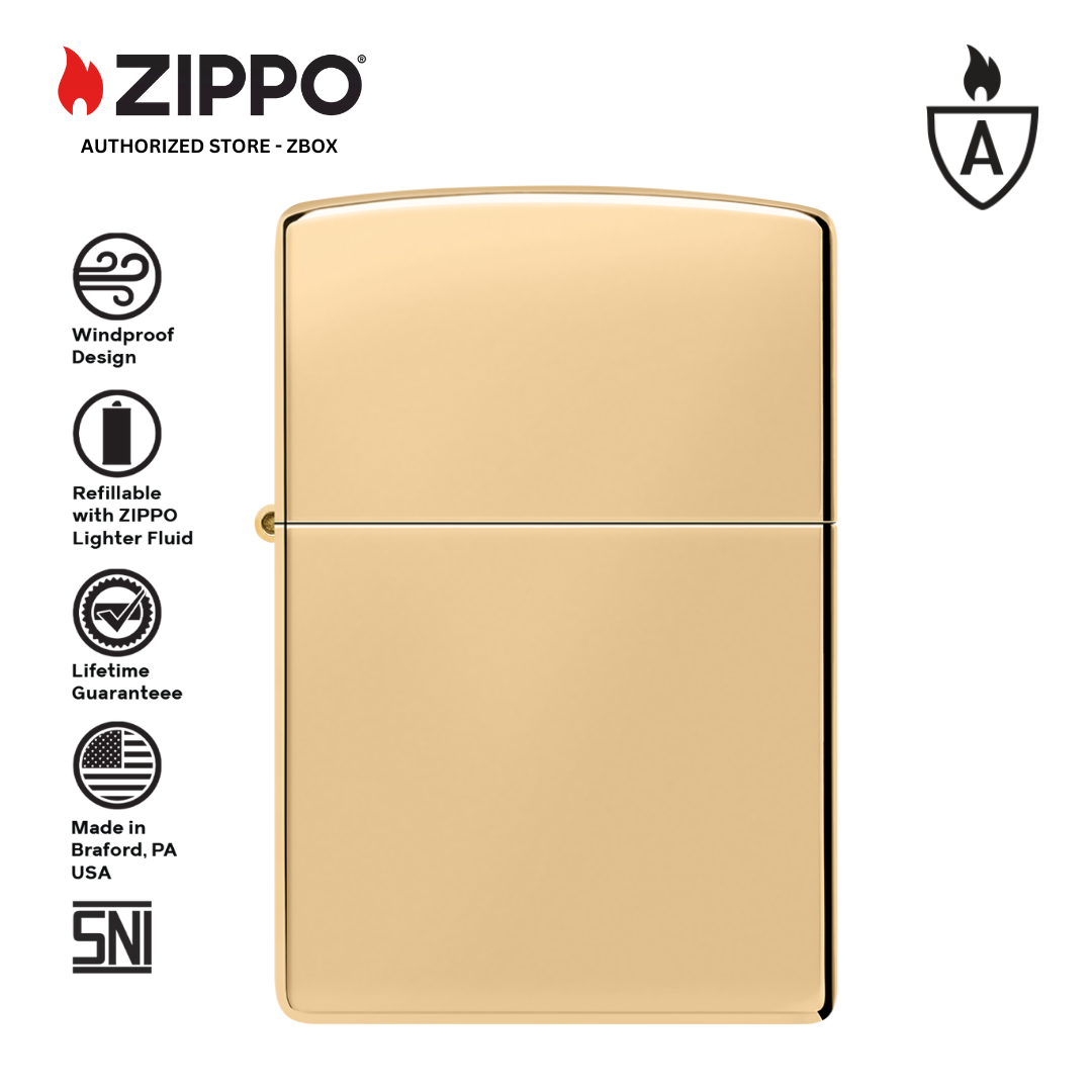169 - ZIPPO® Armor® High Polish Brass