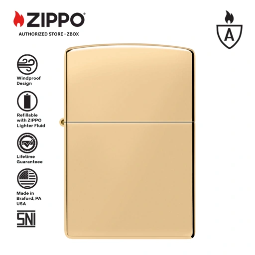 Image of 169 - ZIPPO® Armor® High Polish Brass
