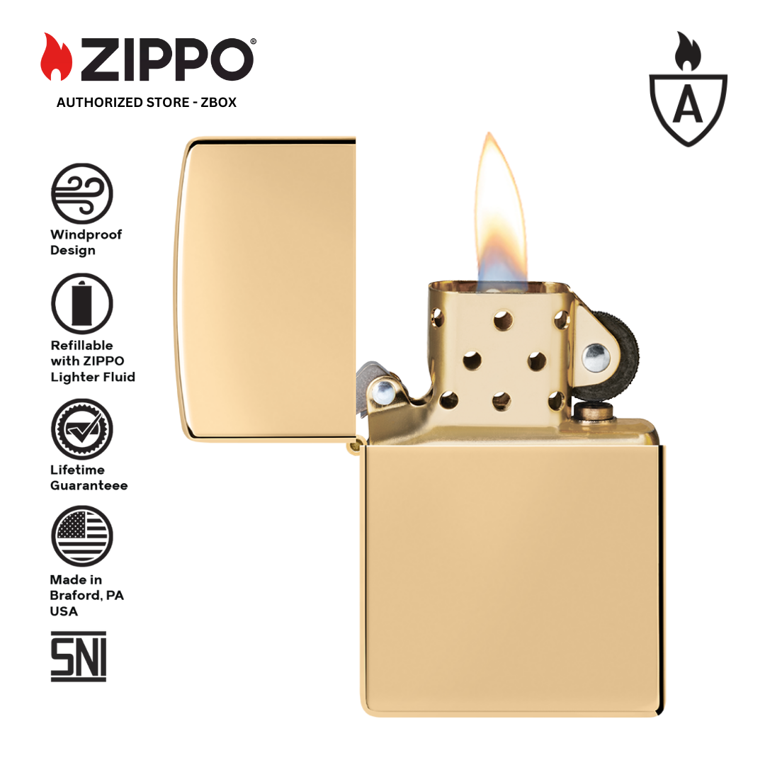 169 - ZIPPO® Armor® High Polish Brass