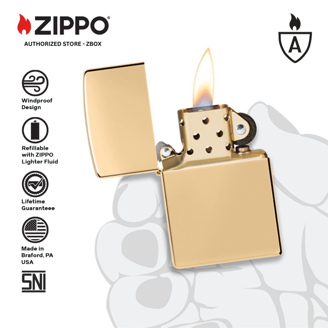 169 - ZIPPO® Armor® High Polish Brass
