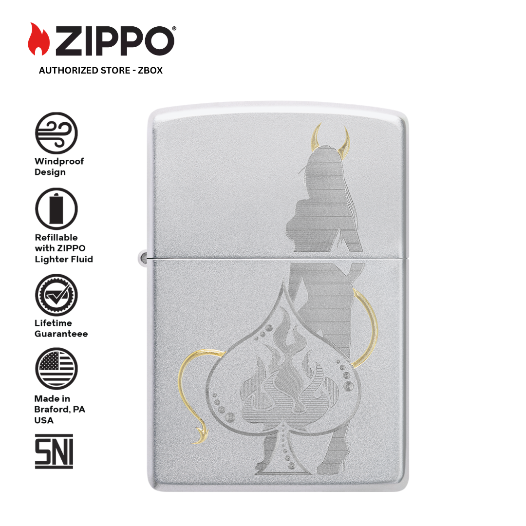 48658 - ZIPPO Devilish Ace Design