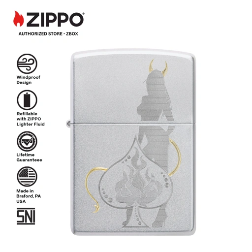 Image of 48658 - ZIPPO Devilish Ace Design