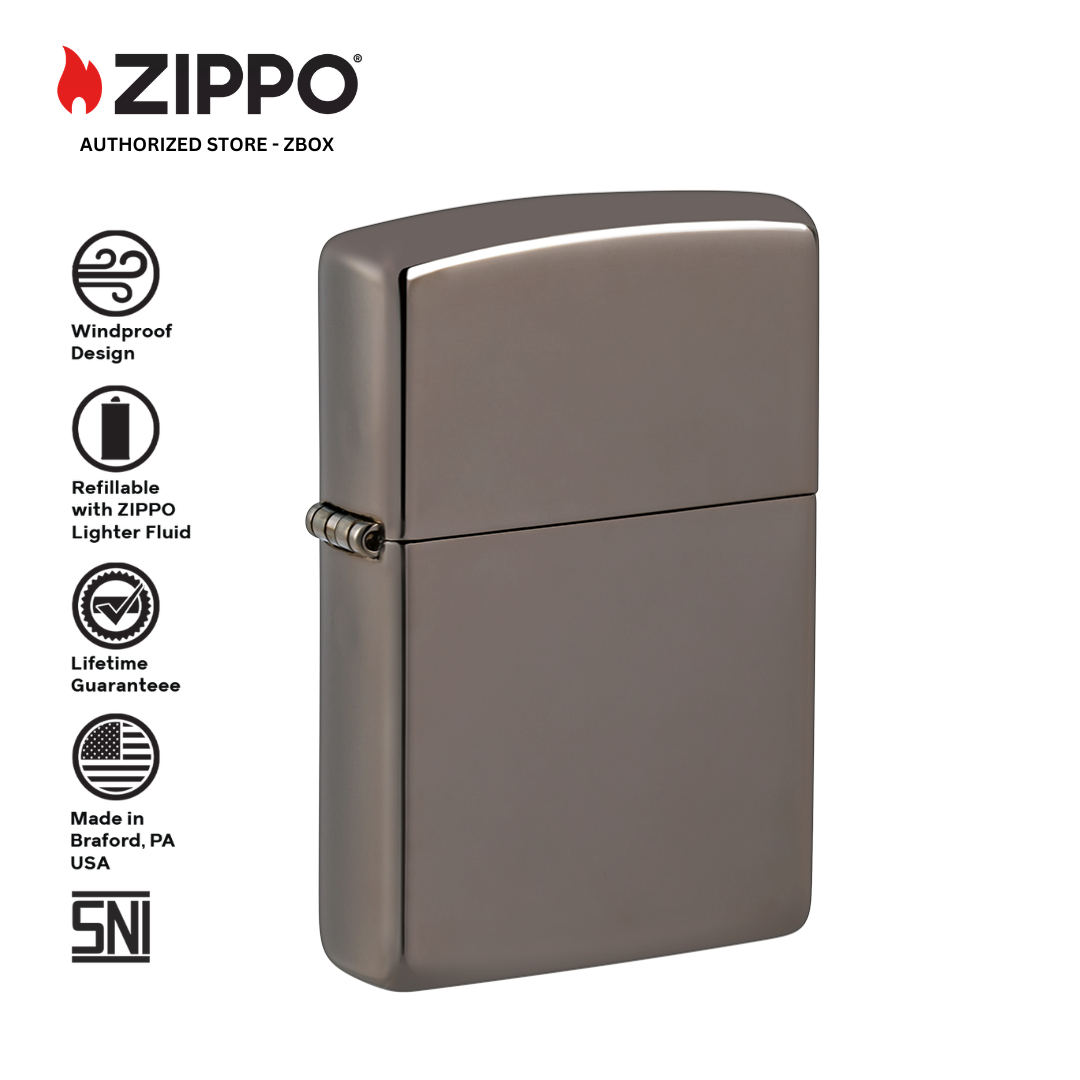 150-ZIPPO Black Ice, Classic Design