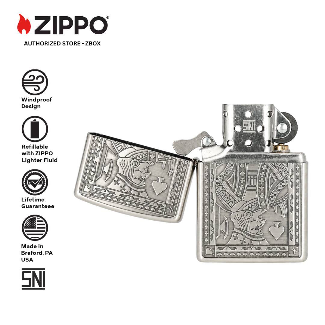 ZA-3-151a - ZIPPO Trump Card King