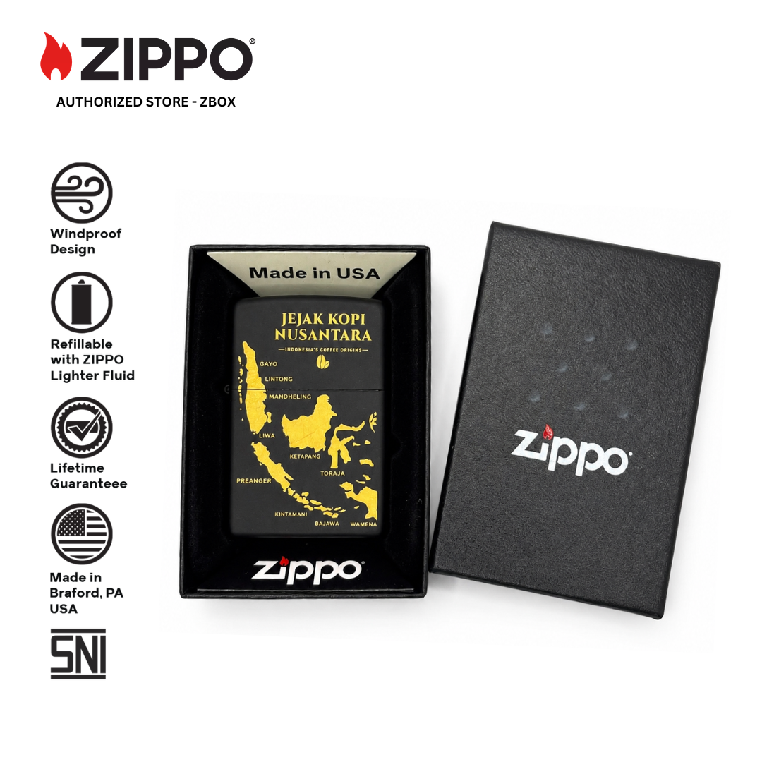 ZI-21801 ZIPPOJejak Kopi Nusantara