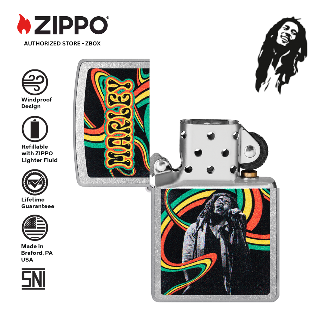 47195 – ZIPPO Bob Marley Waves Design