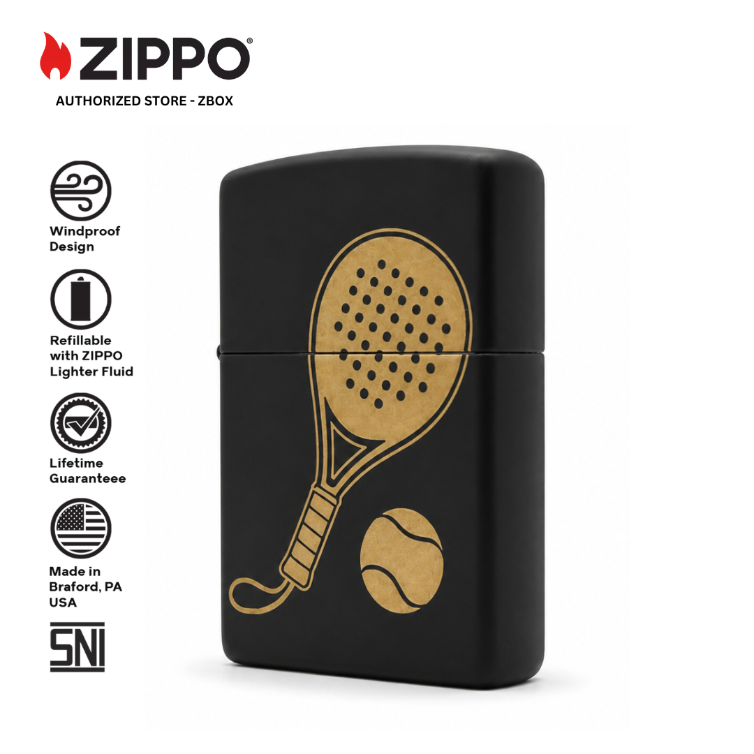 ZI-21803 Padel Matte Black Laser