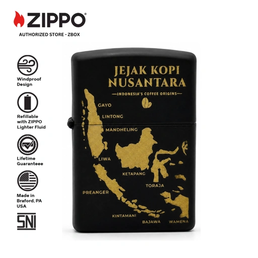 ZI-21801 ZIPPOJejak Kopi Nusantara