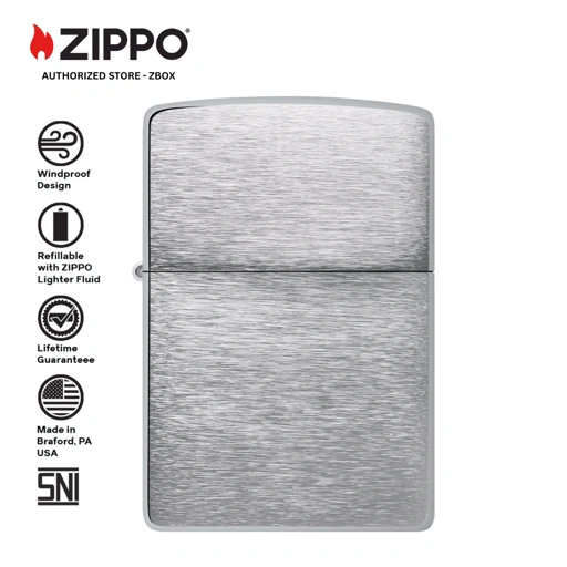 Image of ZIPPO® Classic Brushed Chrome