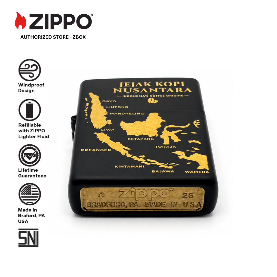 ZI-21801 ZIPPOJejak Kopi Nusantara