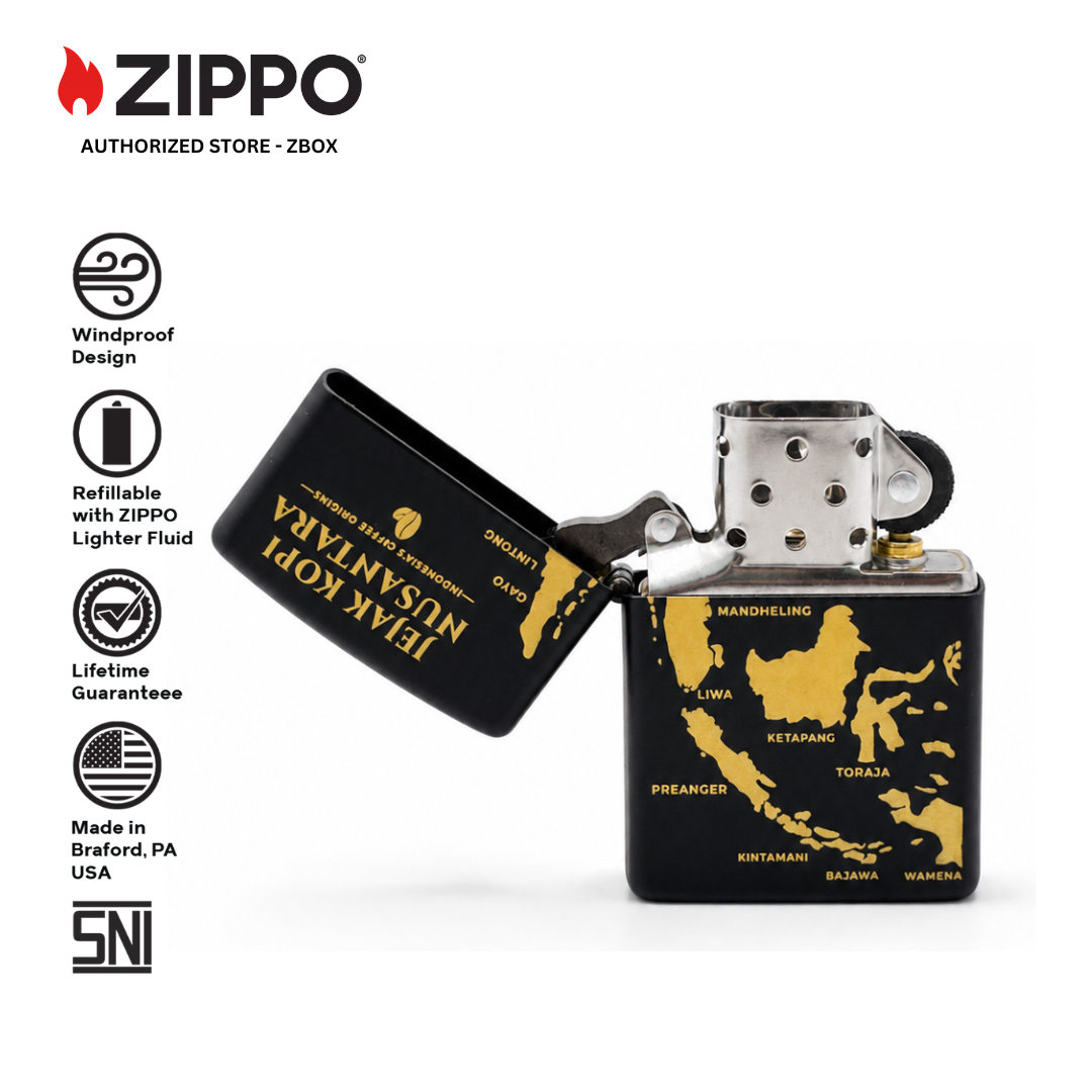 ZI-21801 ZIPPOJejak Kopi Nusantara