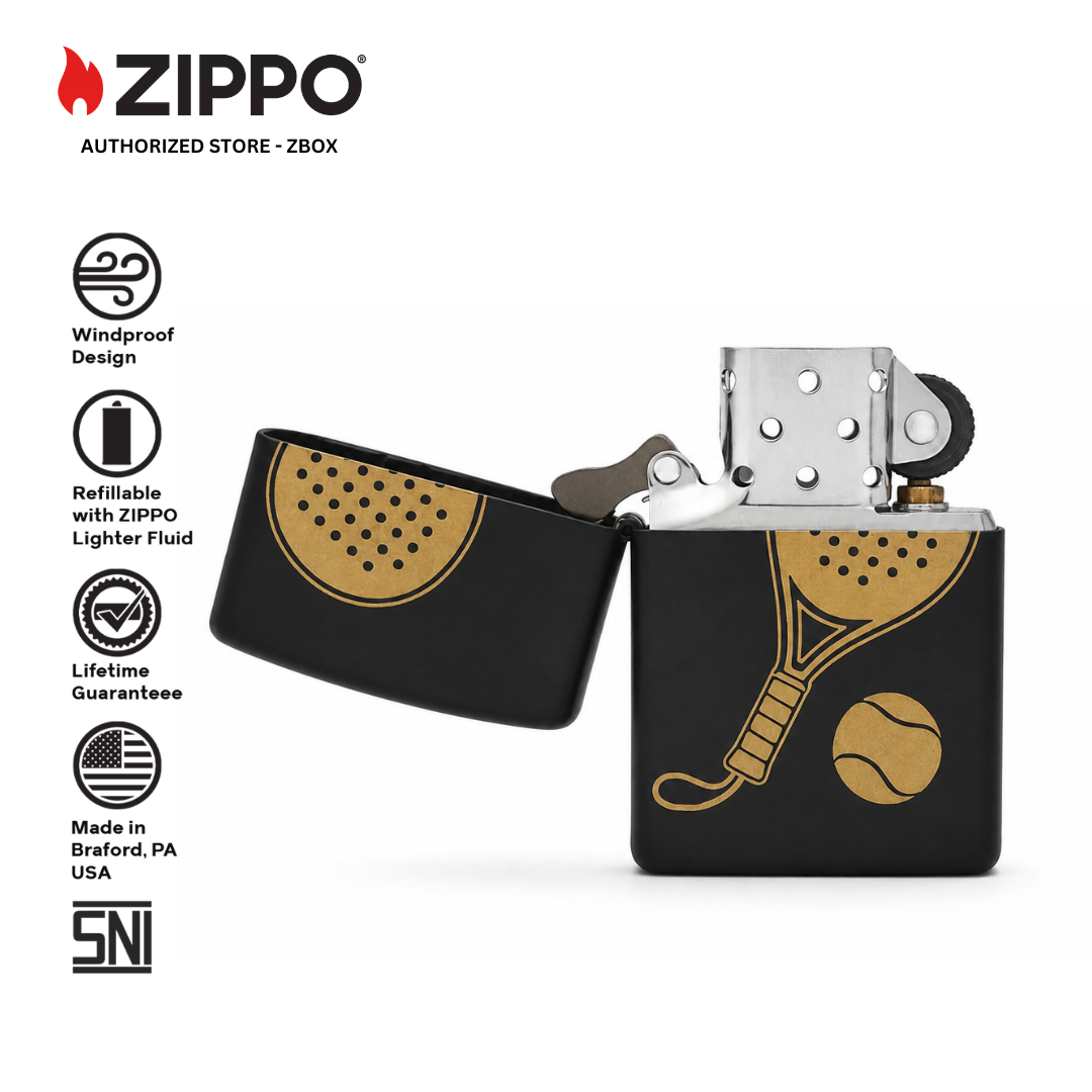 ZI-21803 Padel Matte Black Laser