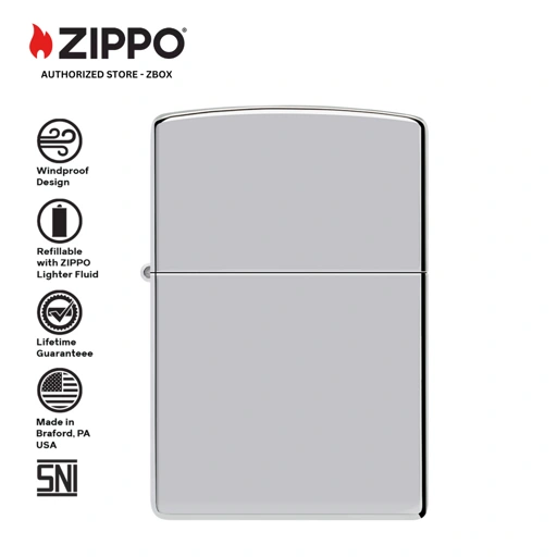 Image of 250 - ZIPPO®  High Polish Chrome