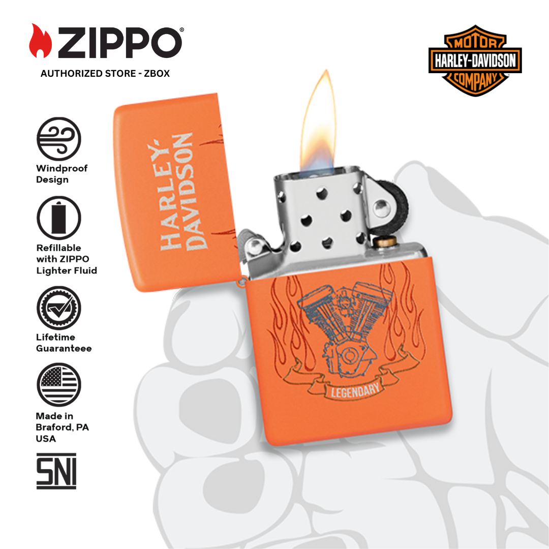 47099 - ZIPPO Harley-Davidson® Flame