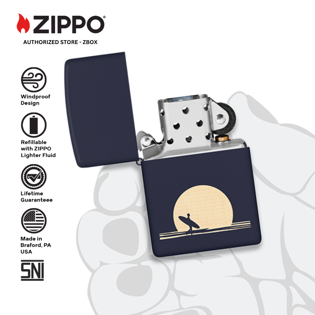 47213 – ZIPPO Sun and Surf Design
