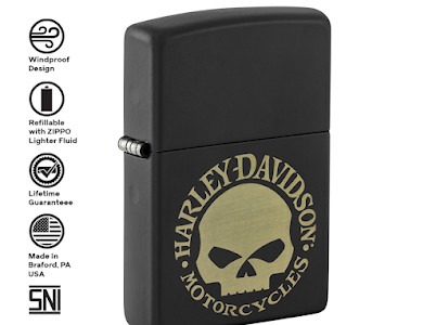 47102 - ZIPPO Harley-Davidson® Skull