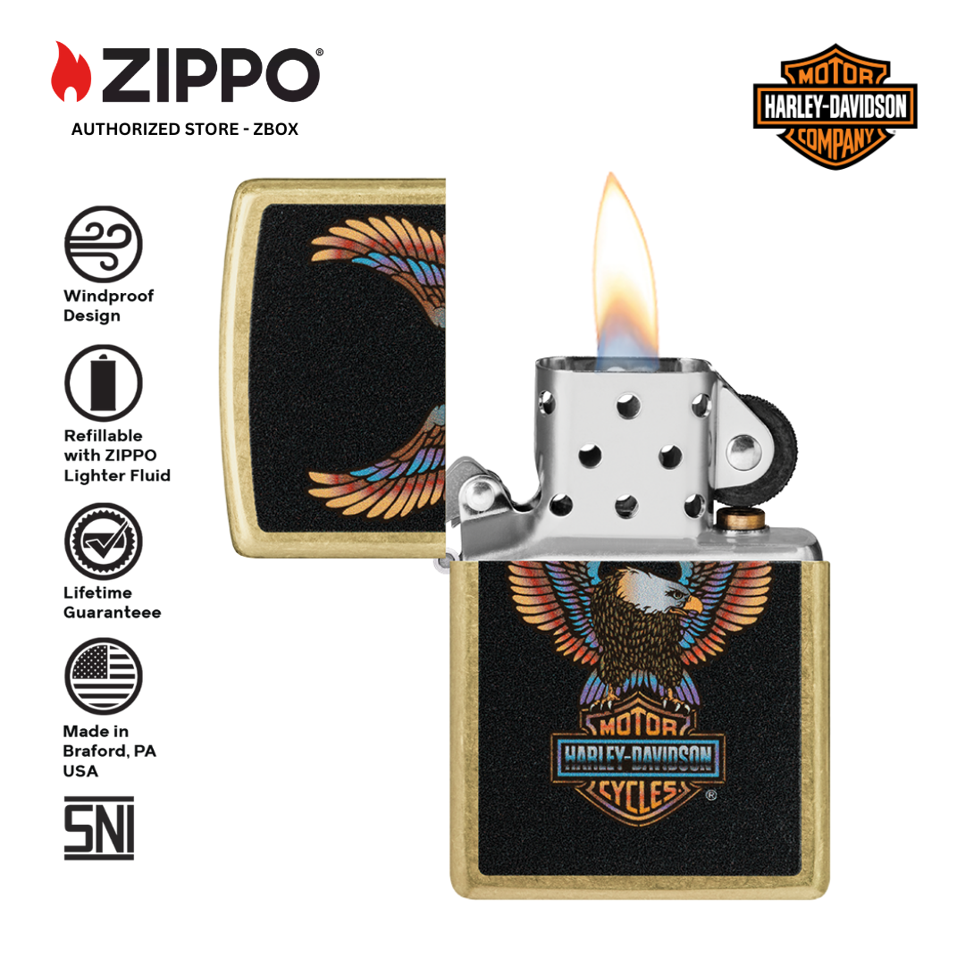 46678 - ZIPPO Harley-Davidson® Eagle Design