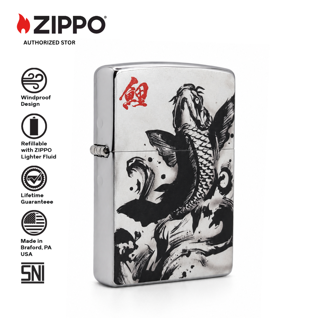 ZA-3-286b ZIPPO Koi – Model