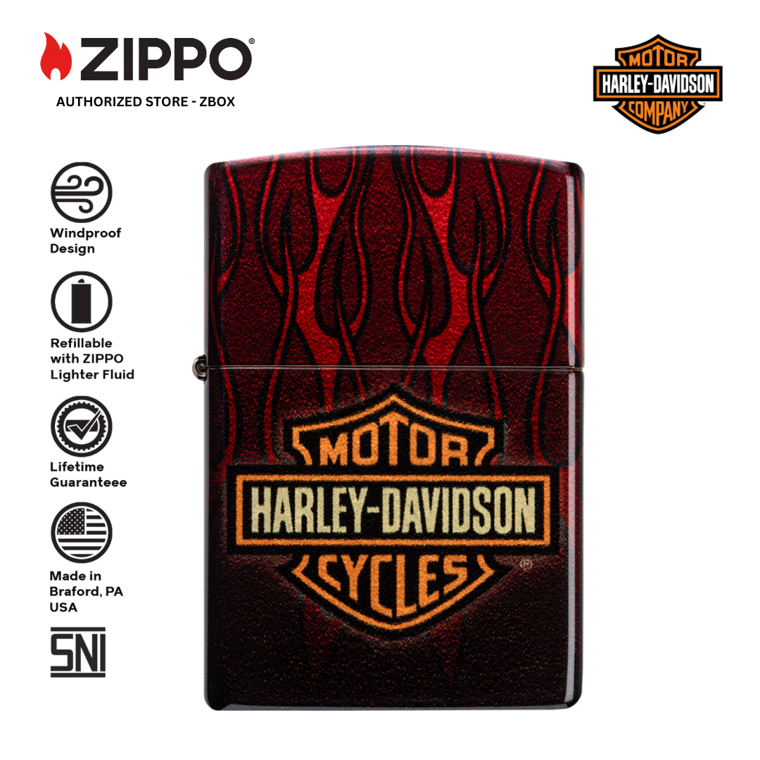 48994 - ZIPPO Harley-Davidson® Fusion Flames Design