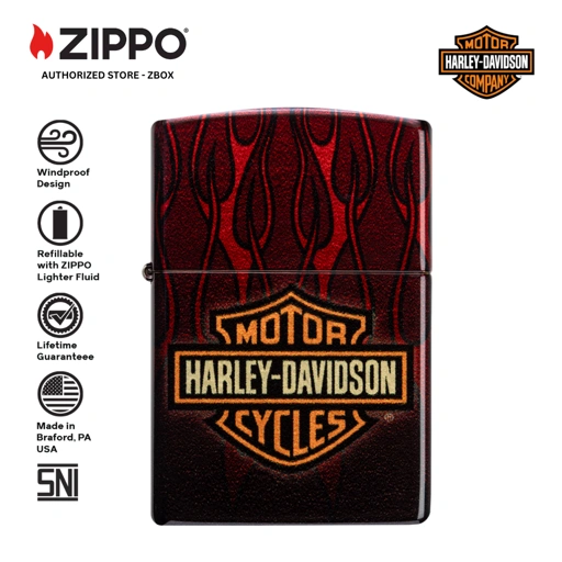 48994 - ZIPPO Harley-Davidson® Fusion Flames Design