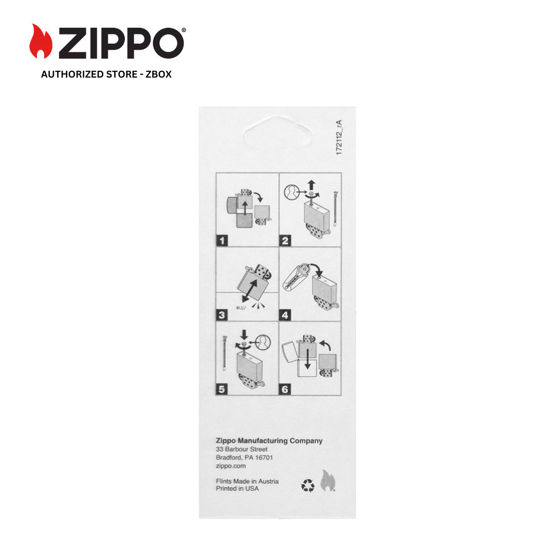 ZIPPO Original 2406NG Flint - Korek Api Windproof USA