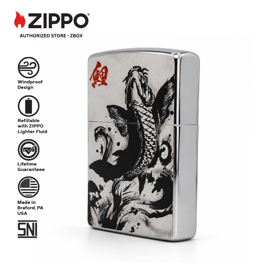 ZA-3-286b ZIPPO Koi – Model