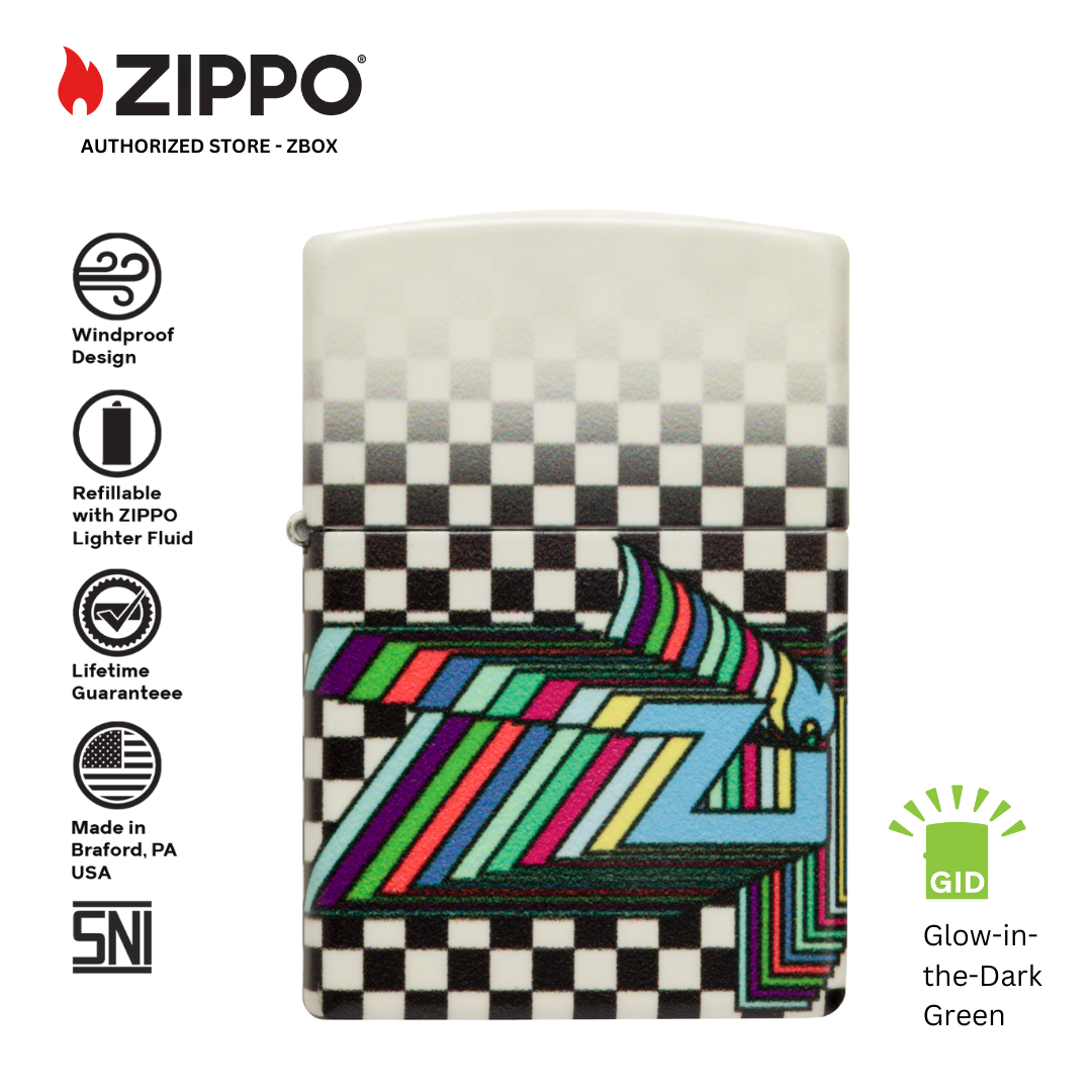 48504 - ZIPPO® Design - Glow-in-the-Dark Green