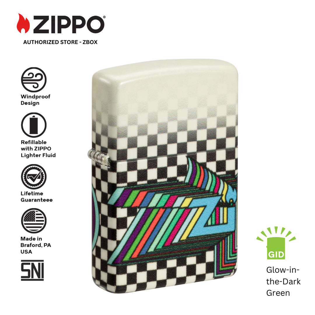 48504 - ZIPPO® Design - Glow-in-the-Dark Green