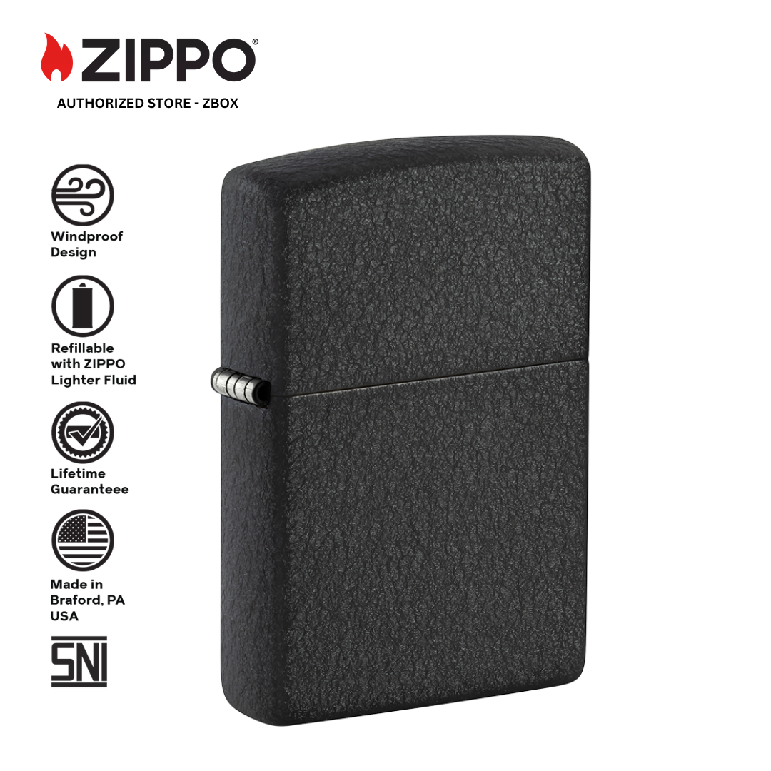 236 – ZIPPO Black Crackle