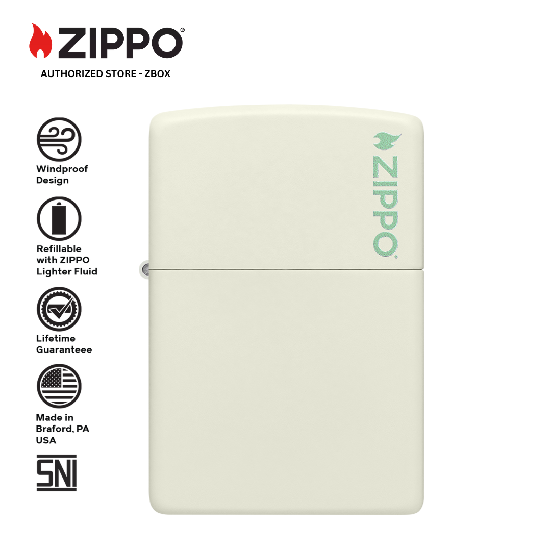 49193ZL - ZIPPO®` Classic Glow In The Dark Zippo Logo