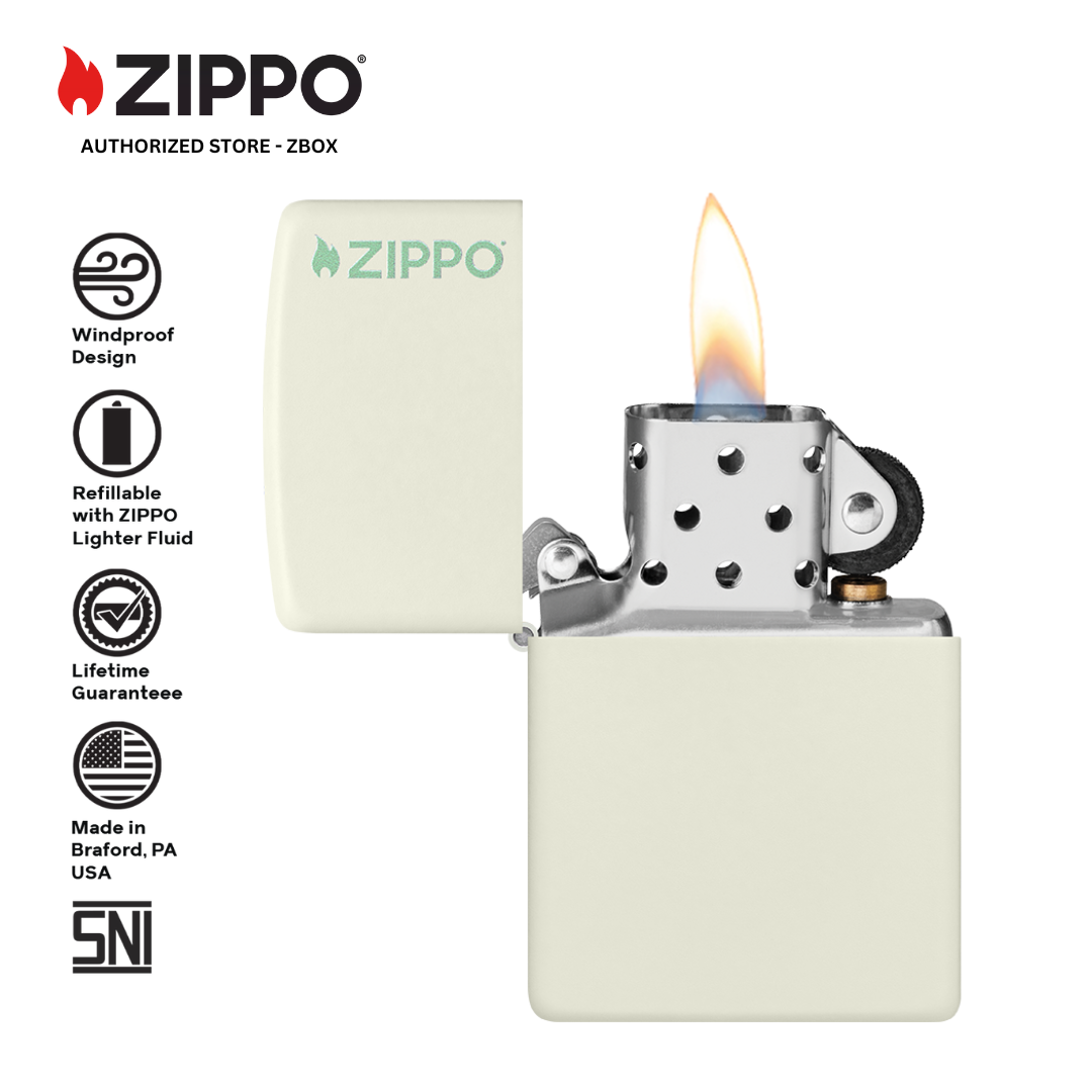 49193ZL - ZIPPO®` Classic Glow In The Dark Zippo Logo