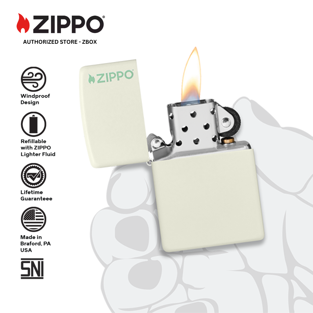 49193ZL - ZIPPO®` Classic Glow In The Dark Zippo Logo